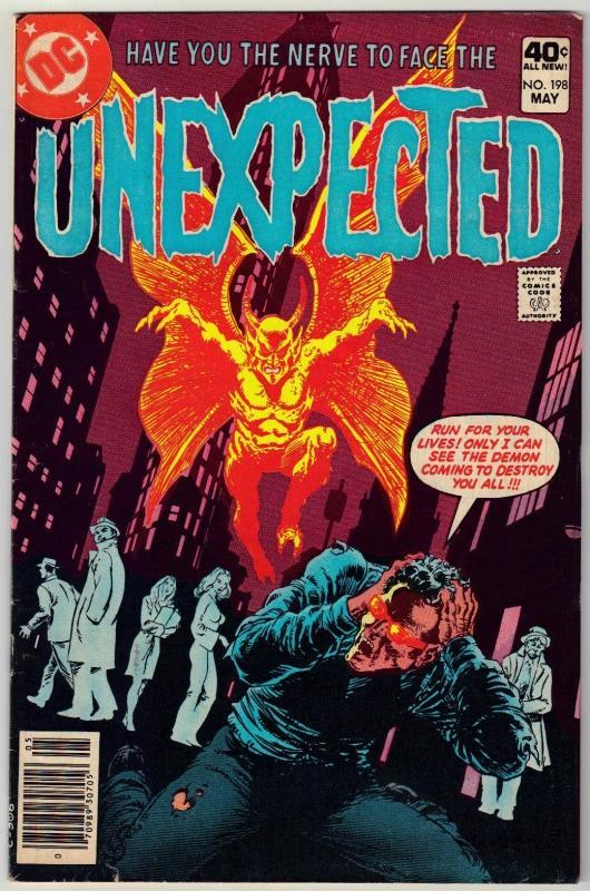 The Unexpected #198 comic book very good 4.0