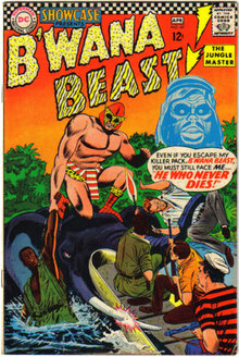 Showcase presents #67 (B'wana Beast) comic book fn 6.0
