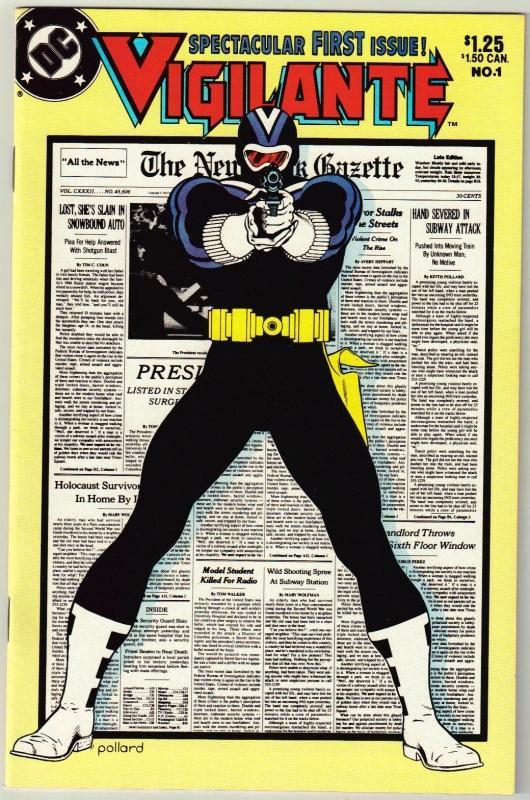 Vigilante #1 comic book near mint 9.4