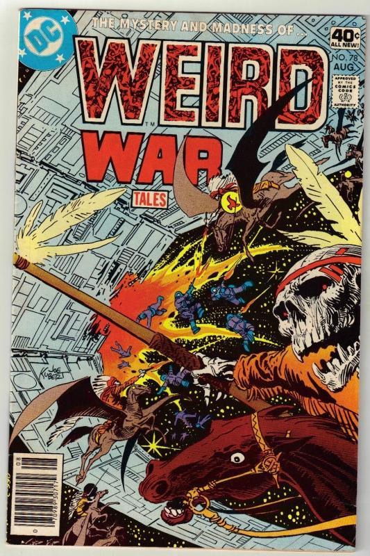Weird War Tales #78 comic book very fine 8.0