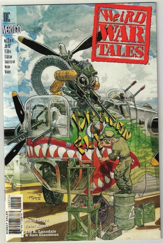 Weird War Tales #2 Vertigo comic book near mint 9.4