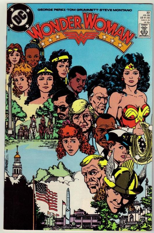 Wonder Woman #32 comic book near mint 9.4
