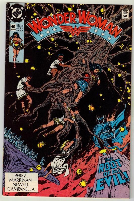Wonder Woman #40 comic book near mint 9.4