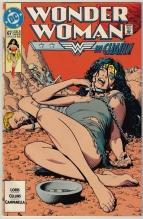 Wonder Woman #67 comic book near mint 9.4