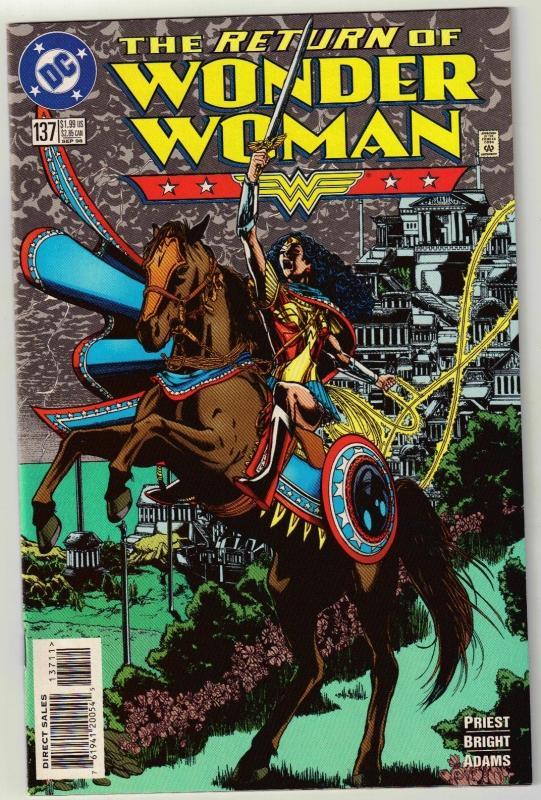 Wonder Woman #137 comic book near mint 9.4