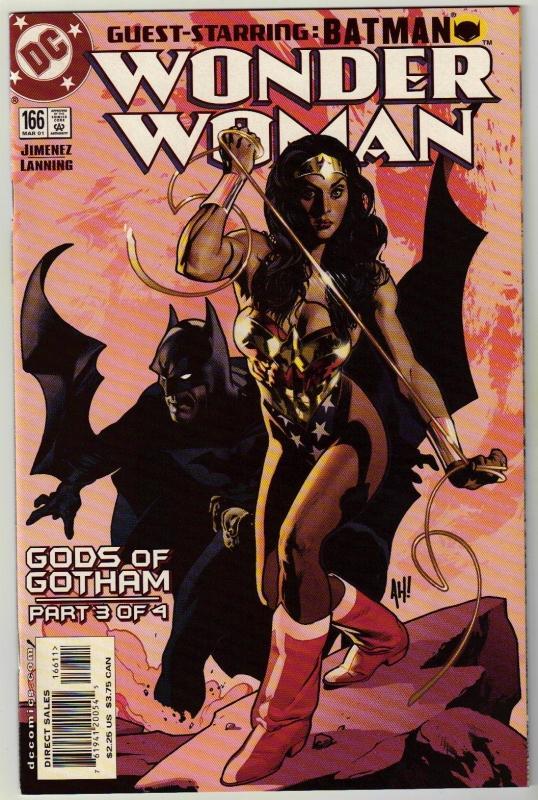 Wonder Woman #166 comic book near mint 9.4