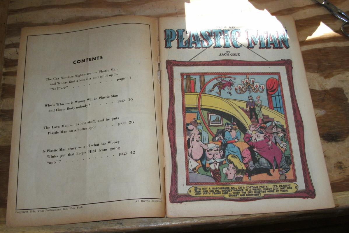 Plastic Man #2 comic very good/fine 5.0