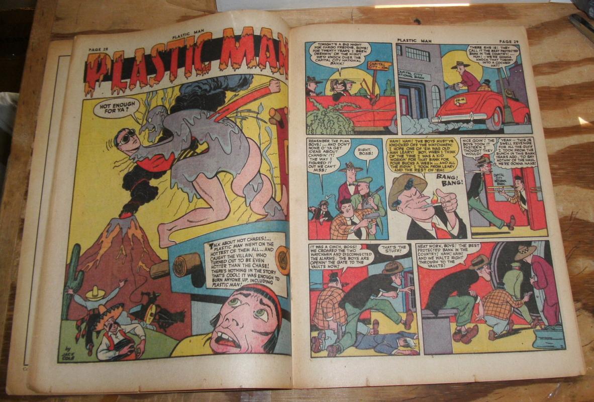 Plastic Man #2 comic very good/fine 5.0