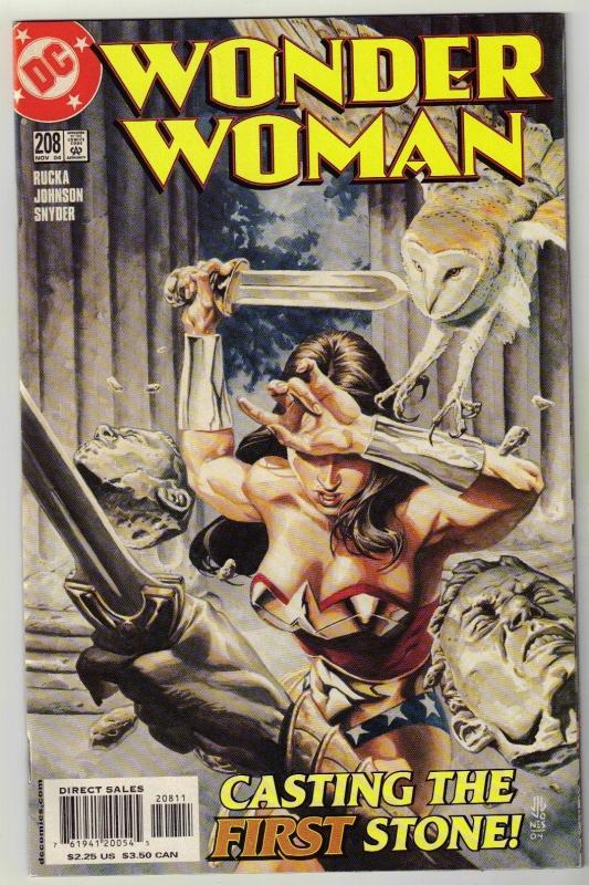 Wonder Woman #208 comic book near mint 9.4
