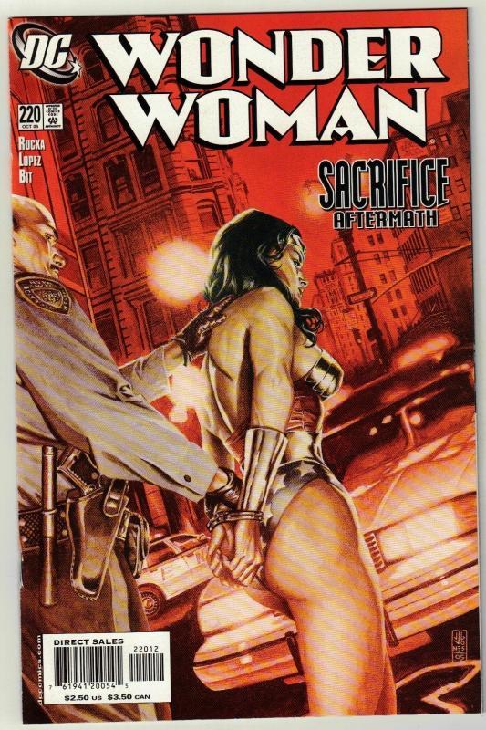 Wonder Woman #220 comic book mint 9.8