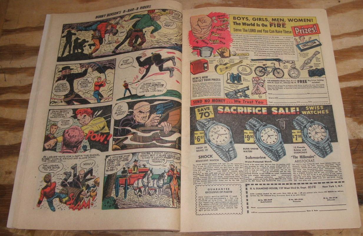 Bobby Benson's B-Bar-B Riders #19 comic book vg 4.0