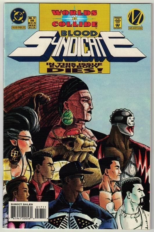 Blood Syndicate #17 comic book mint 9.8