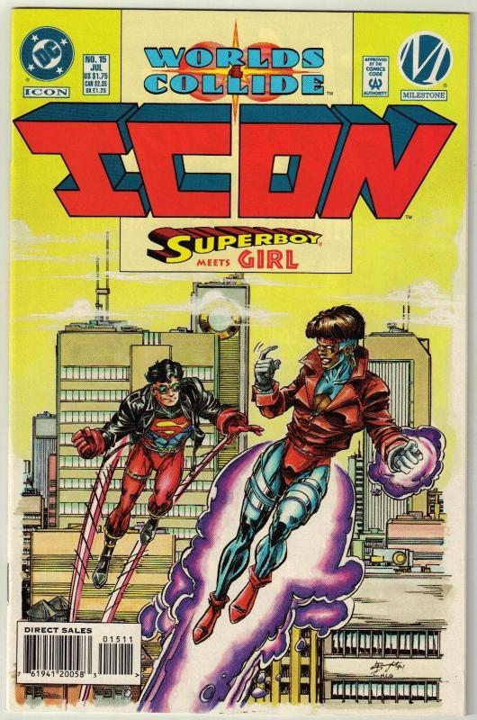 Icon #15 comic book near mint 9.4