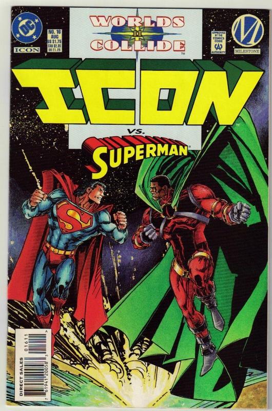 Icon #16 comic book near mint 9.4
