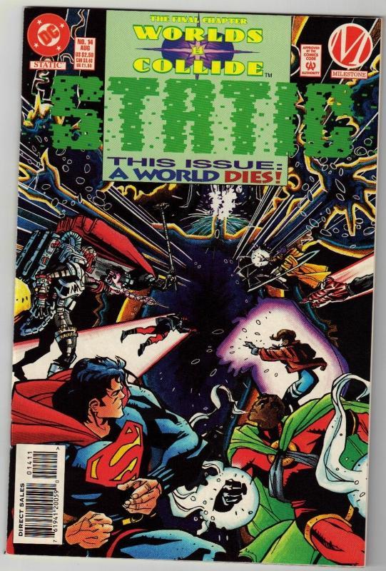 Static #14 comic book near mint 9.4