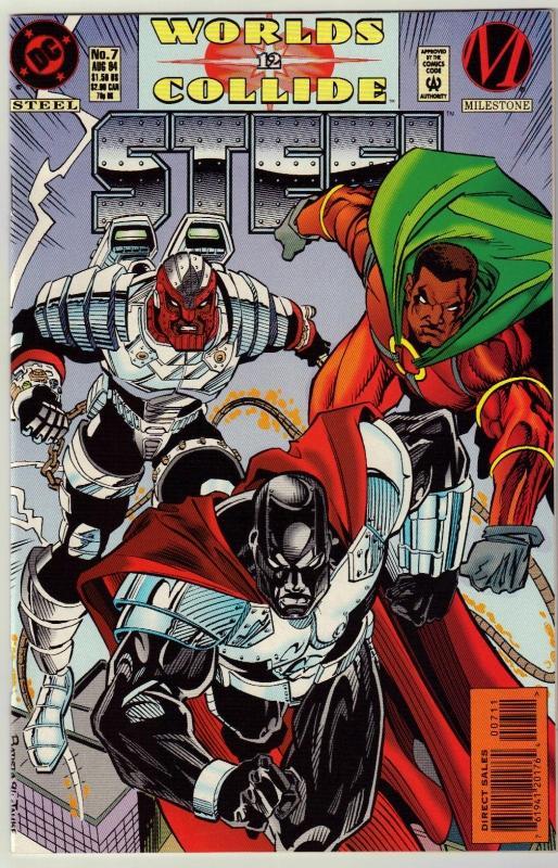 Steel #7 comic book near mint 9.4