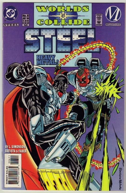 Steel #8 comic book mint 9.8
