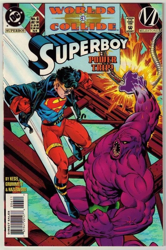 Superboy #6 comic book mint 9.8