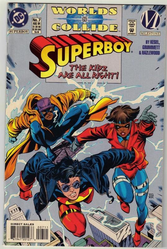 Superboy #7 comic book mint 9.8