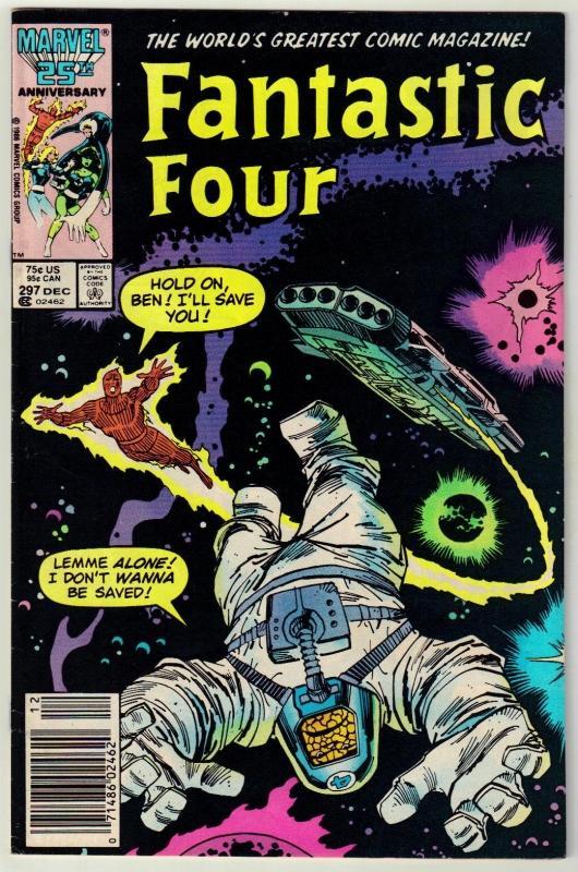 Fantastic Four #297 comic book very fine 8.0