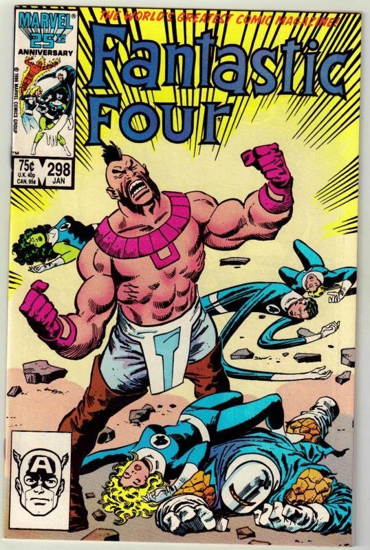 Fantastic Four #298 comic book mint 9.8