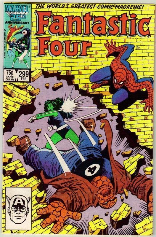 Fantastic Four #299 comic book mint 9.8