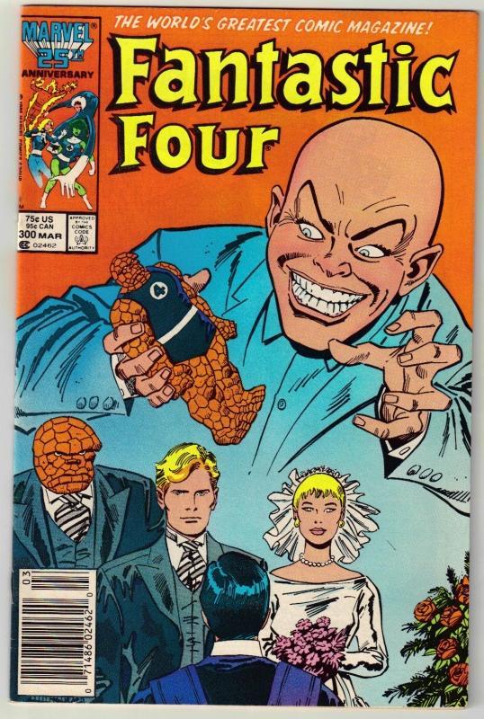 Fantastic Four #300 comic book near mint 9.4