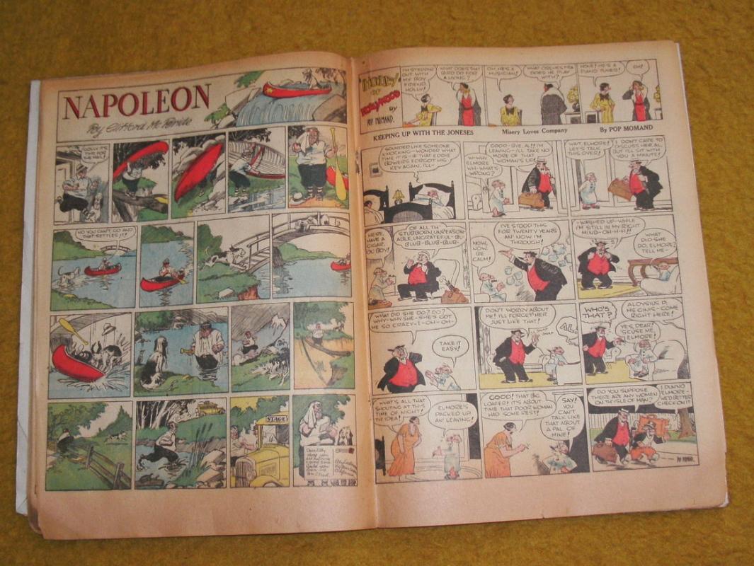 g/vg Famous Funnies comic #34