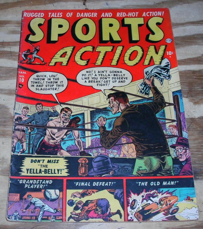 Sports Action #10 comic book very good 4.0