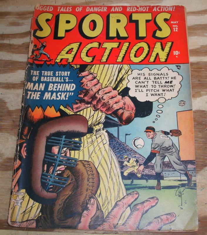Sports Action #12 comic book good/very good 3.0