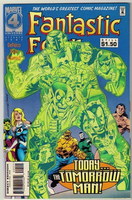 Fantastic Four #405 comic book near mint 9.4