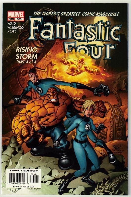 Fantastic Four #523 comic book near mint 9.4