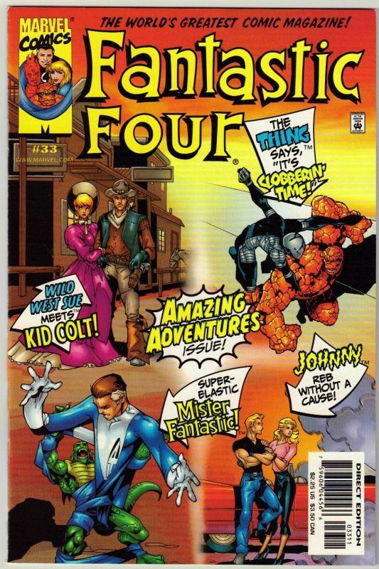 Fantastic Four #33 comic book near mint 9.4