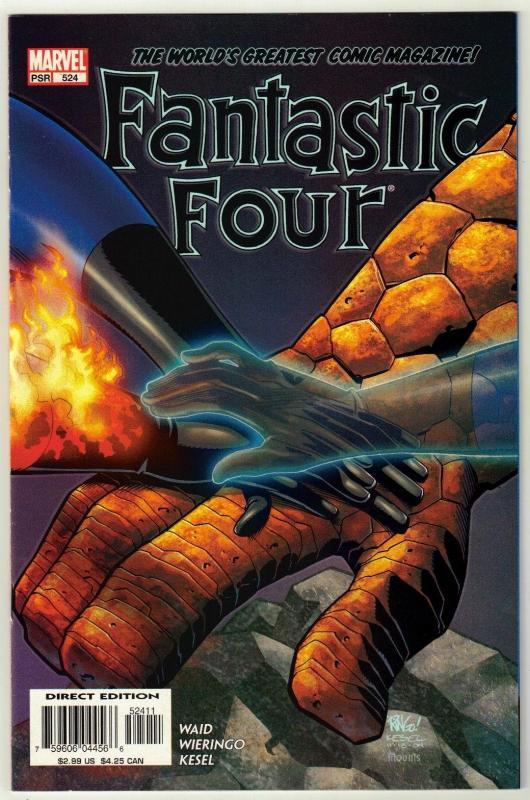 Fantastic Four #524 comic book near mint 9.4
