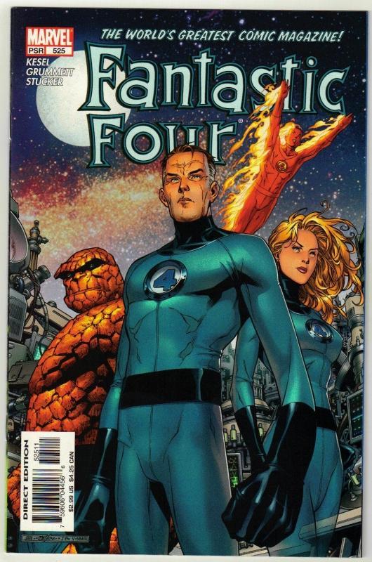 Fantastic Four #525 comic book near mint 9.4