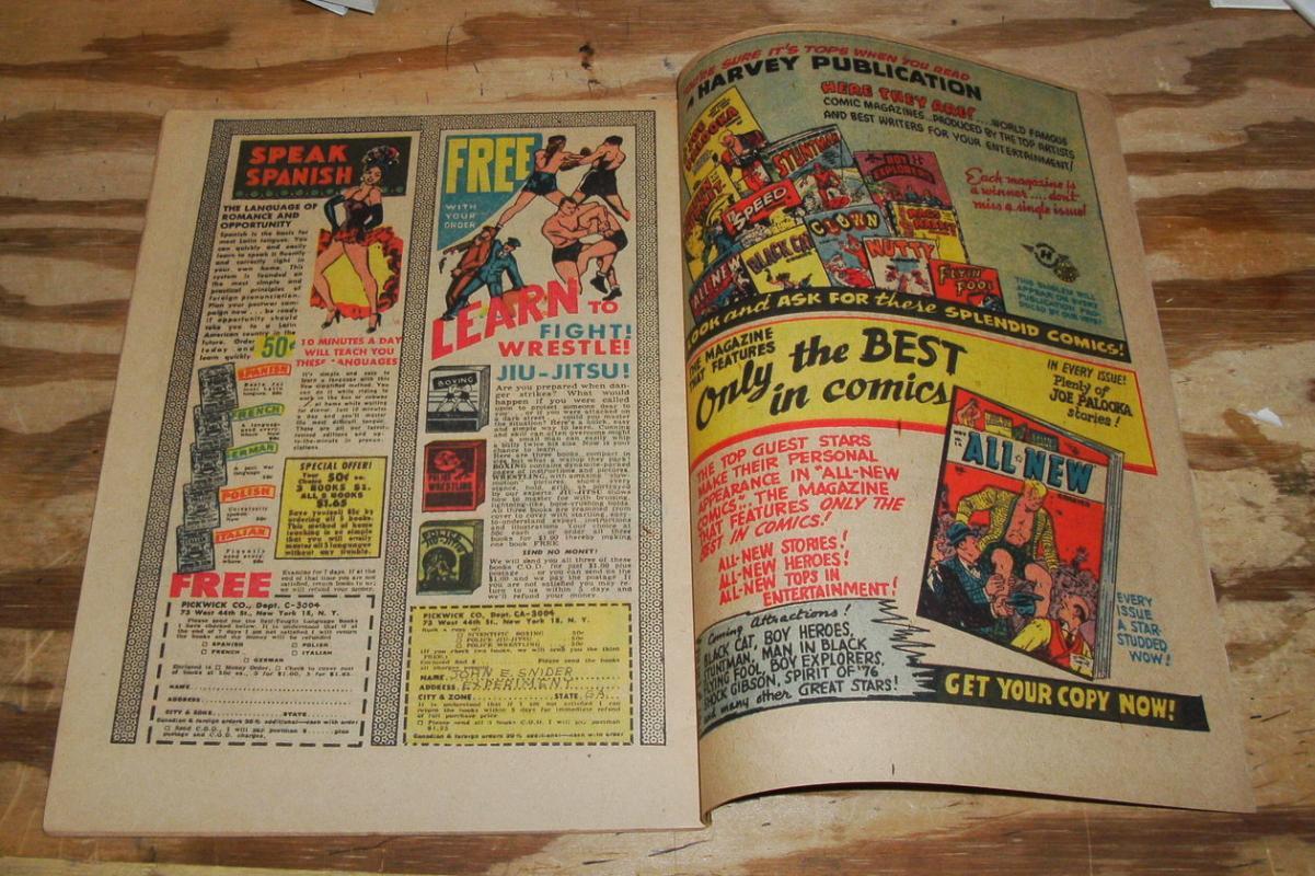 Joe Palooka #6 comic vf/nm with tape