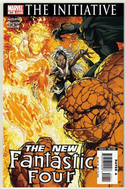 Fantastic Four #544 comic book near mint 9.4