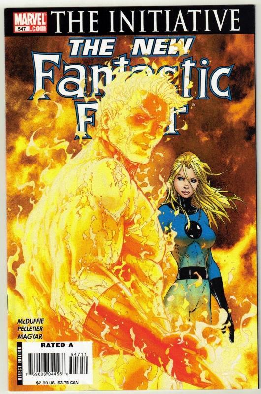 Fantastic Four #547 comic book near mint 9.4