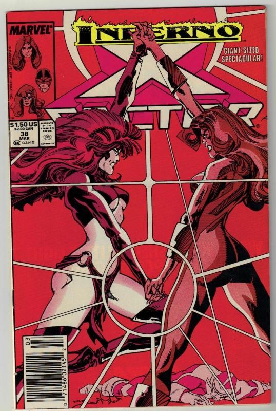 X-Factor #38 comic book near mint 9.4