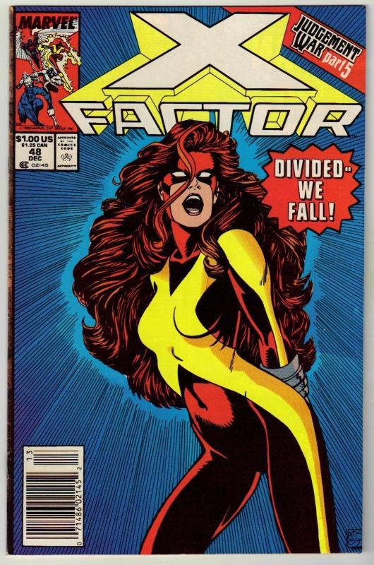 X-Factor #48 comic book near mint 9.4