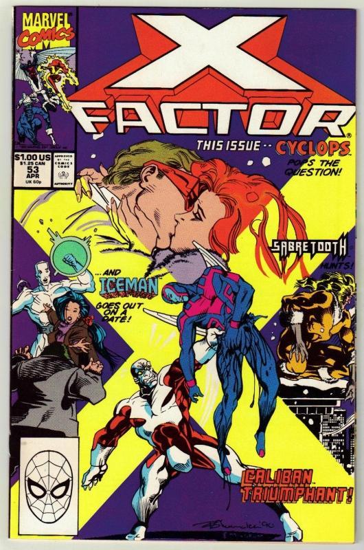 X-Factor #53 comic book near mint 9.4