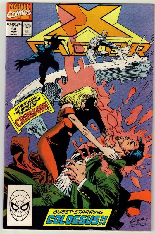 X-Factor #54 comic book near mint 9.4