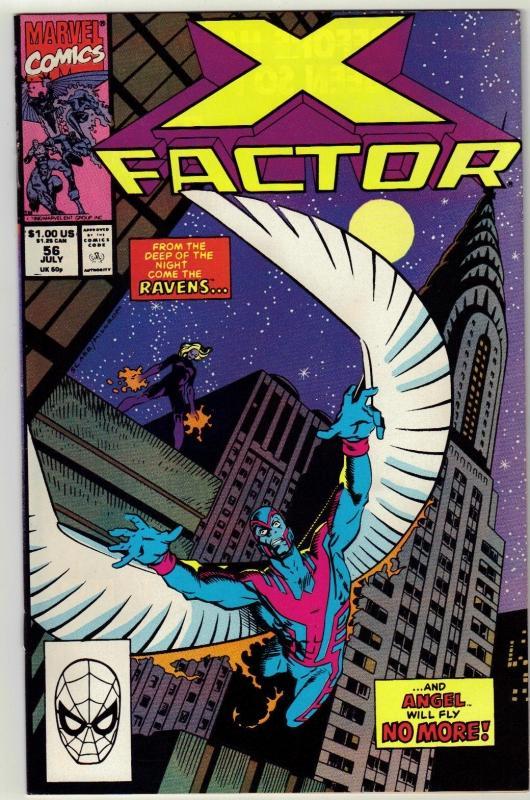 X-Factor #56 comic book near mint 9.4