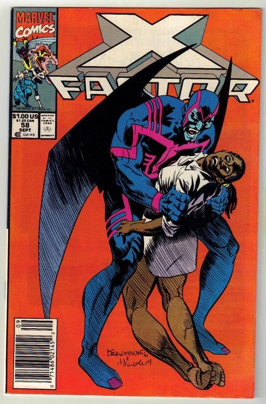X-Factor #58 comic book near mint 9.4