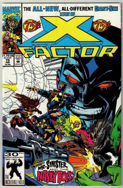 X-Factor #75 comic book near mint 9.4