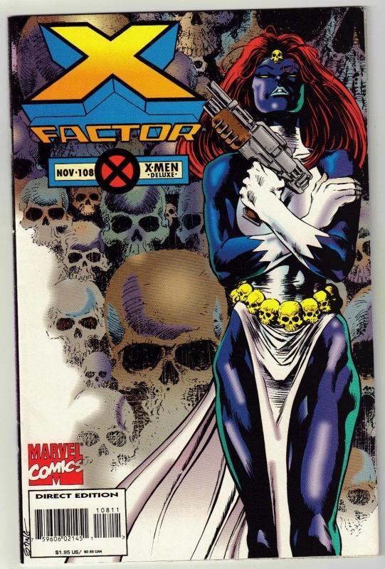 X-Factor #108 comic book near mint 9.4