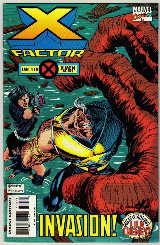 X-Factor #110 comic book near mint 9.4