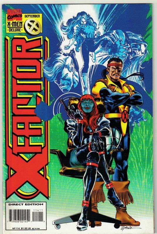X-Factor #114 comic book near mint 9.4