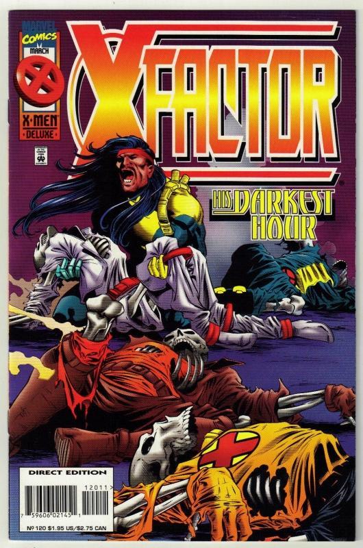 X-Factor #120 comic book near mint 9.4