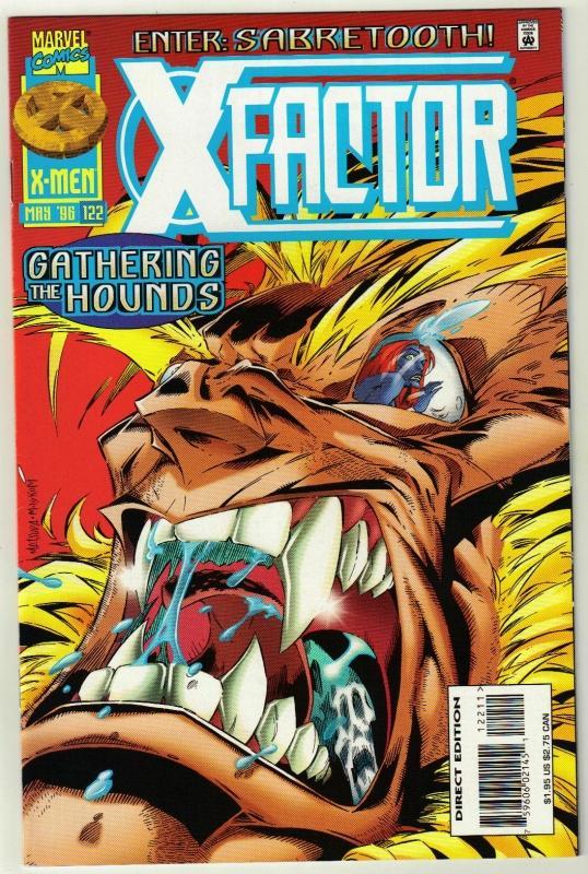 X-Factor #122 comic book near mint 9.4